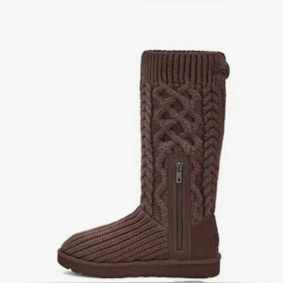 UGG CLASSIC CARDI CABLE KNIT WOMENS SZ 9 100% AUTHENTIC 100%COZY COMFY STYLE NIB